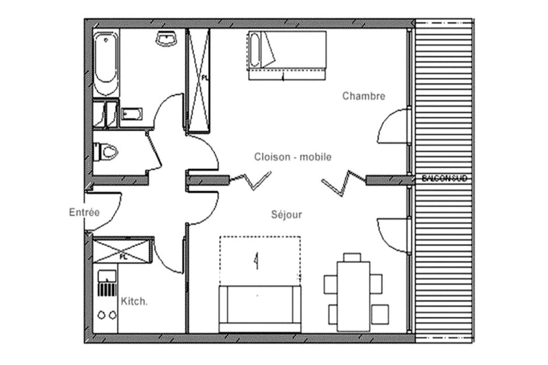 Residence Alpages - Appartement Lumineux - Proche Des Pistes Et Des Commerces - Balcon Mae-3514 Saint-Martin-de-Belleville Ngoại thất bức ảnh